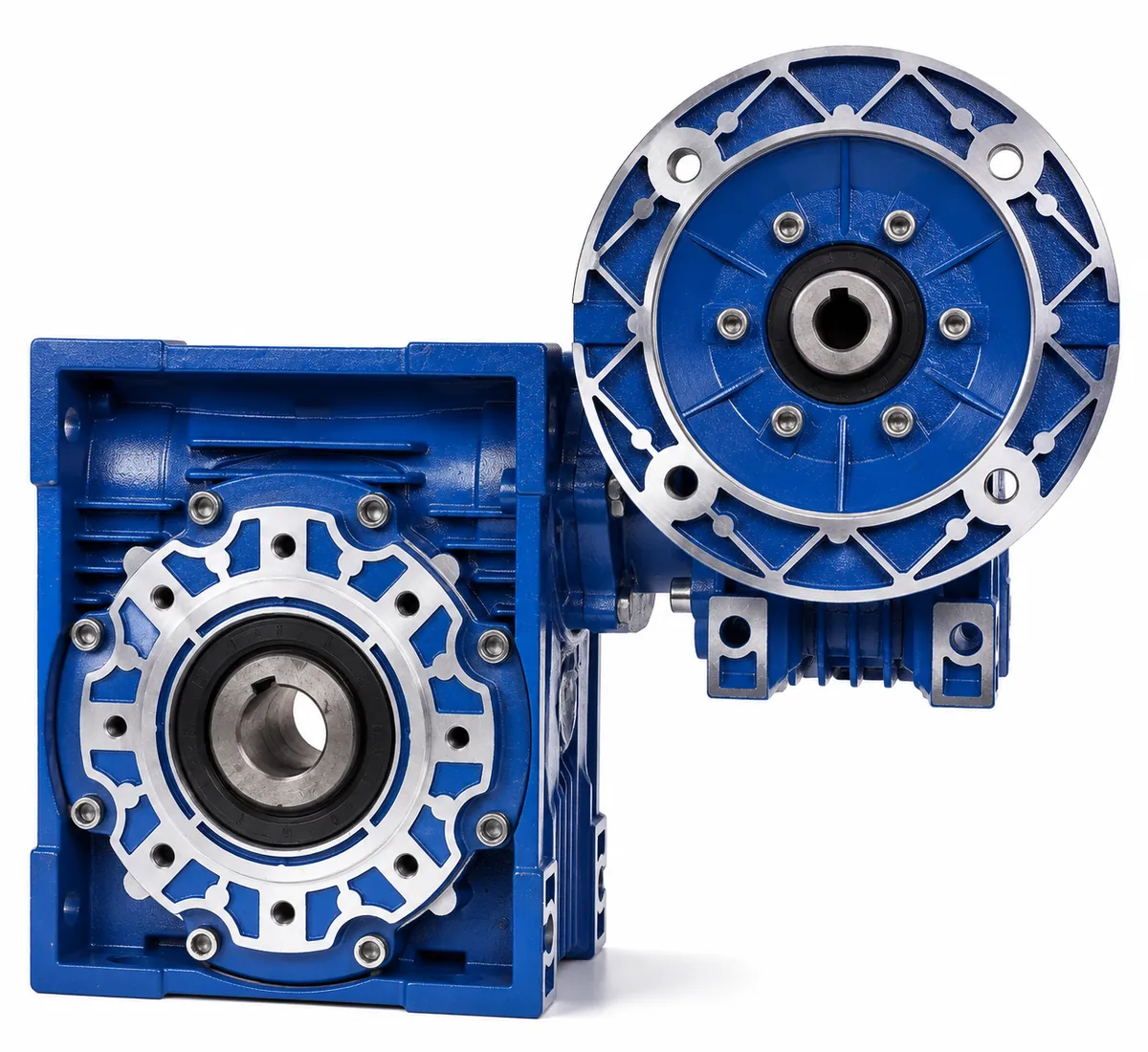 SMK DRV double-stage worm gearbox assembly