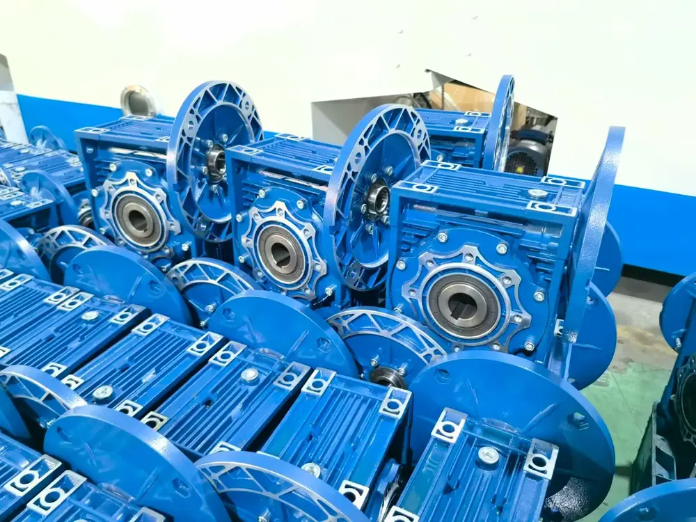 NMRV worm gearboxes for industrial power transmission